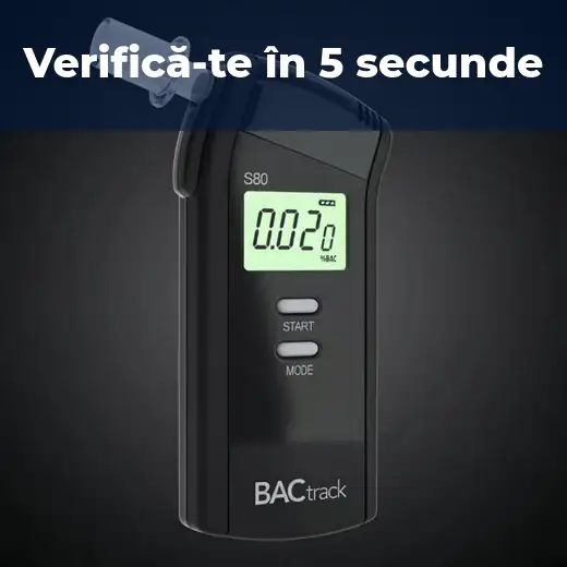 Tester de Alcool Profesional pentru Șoferi