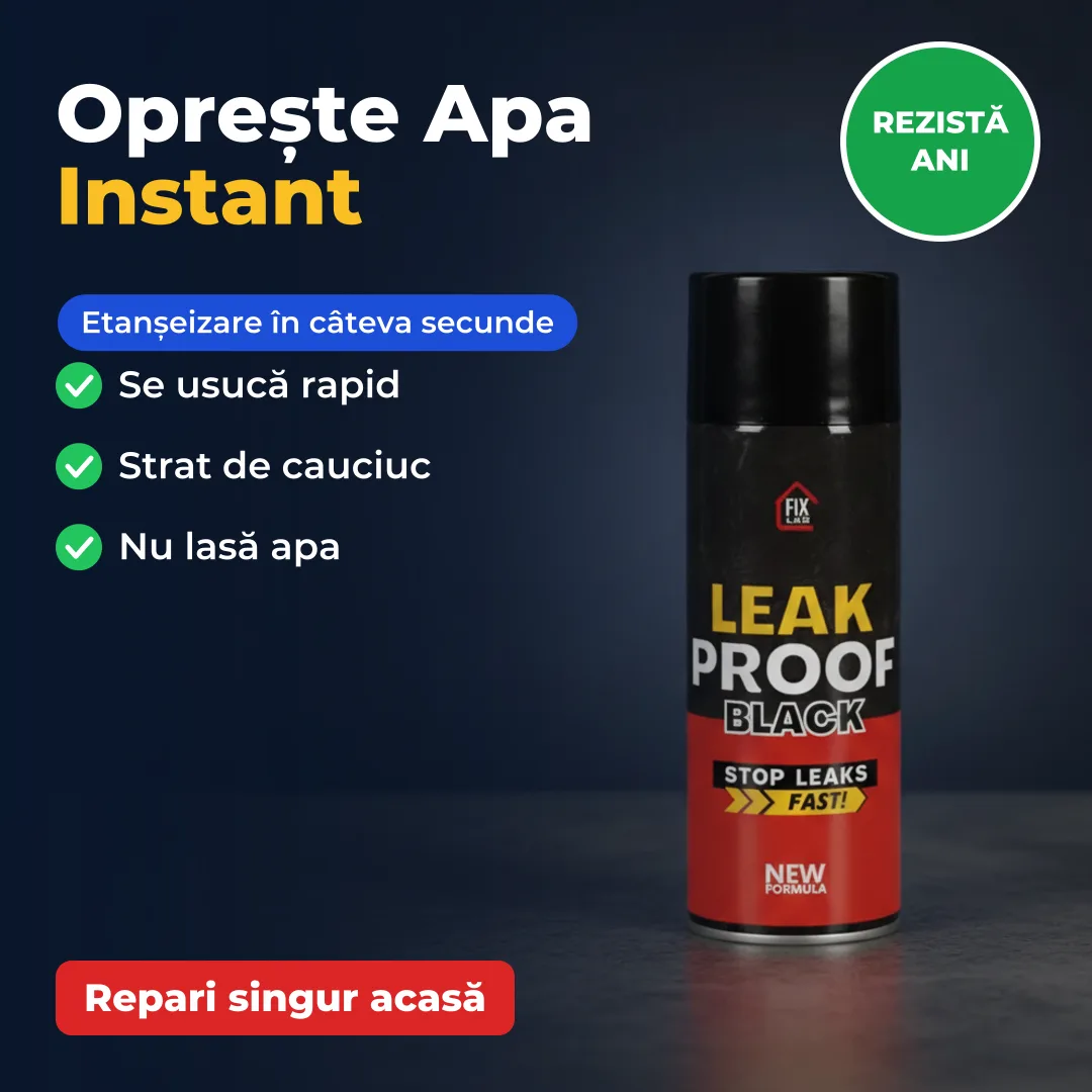 Spray Cauciucat pentru Etanșeizare Instant a Fisurilor