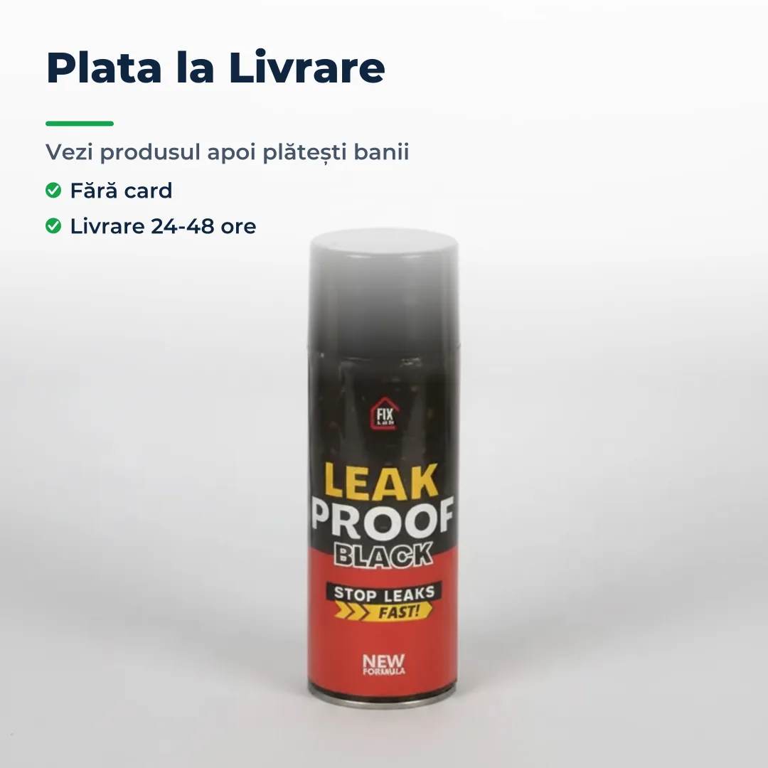Spray Cauciucat pentru Etanșeizare Instant a Fisurilor
