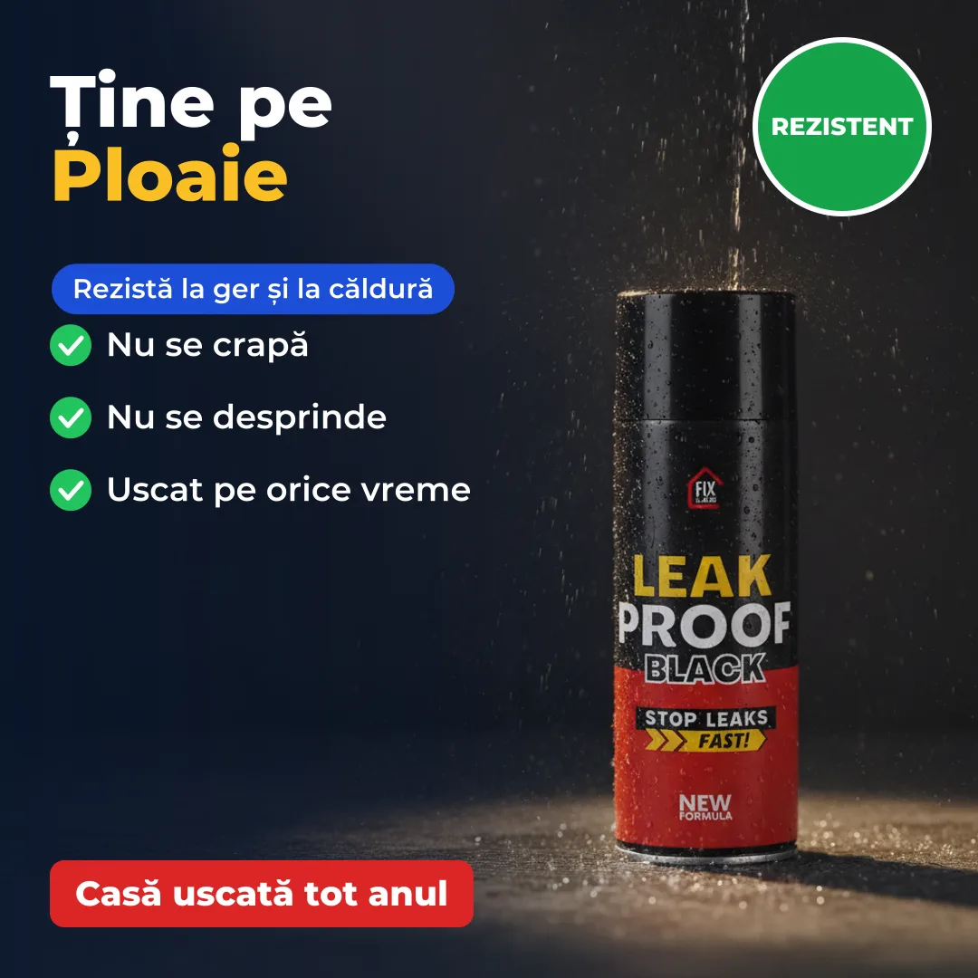 Spray Cauciucat pentru Etanșeizare Instant a Fisurilor