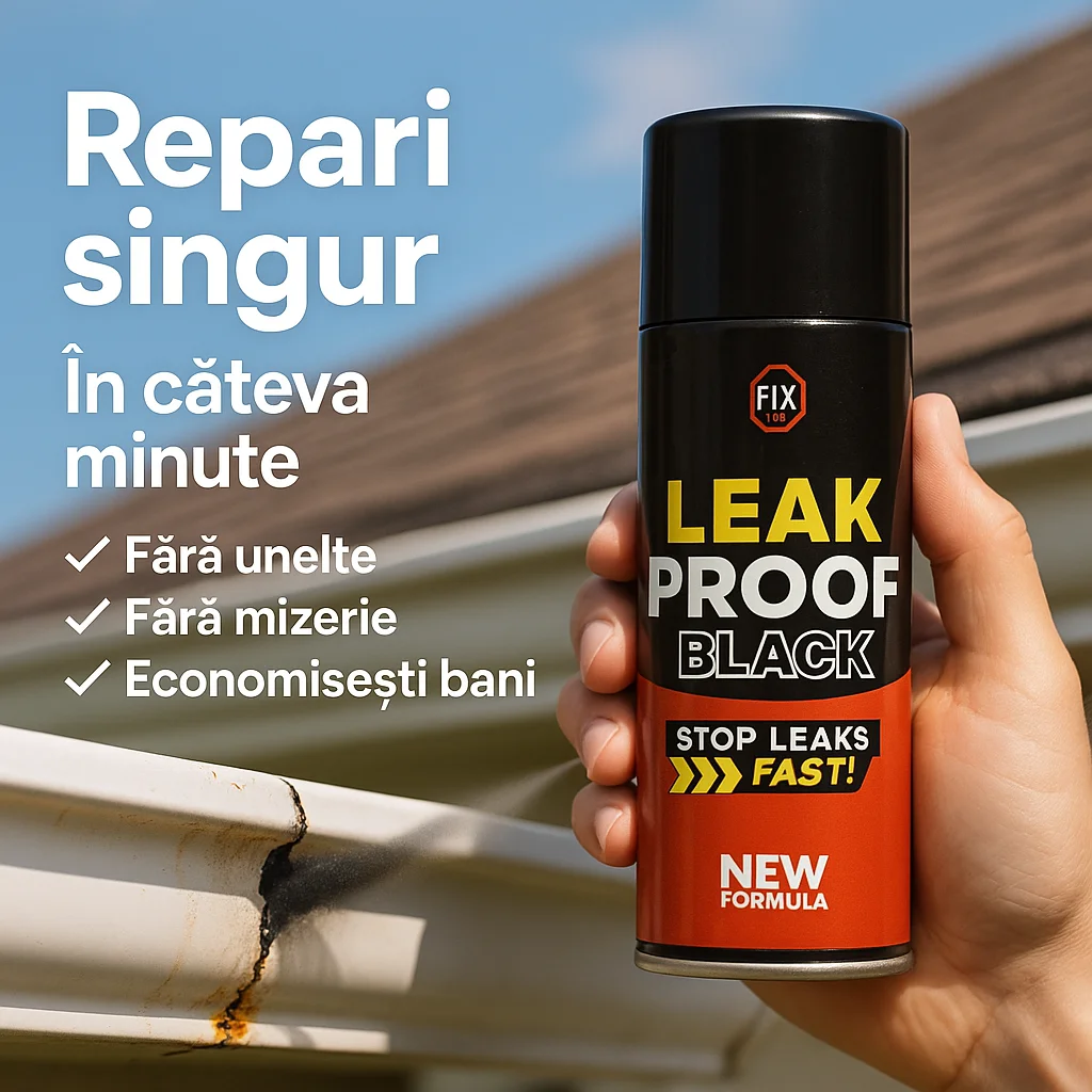 Spray Cauciucat pentru Etanșarea Instant a Scurgerilor